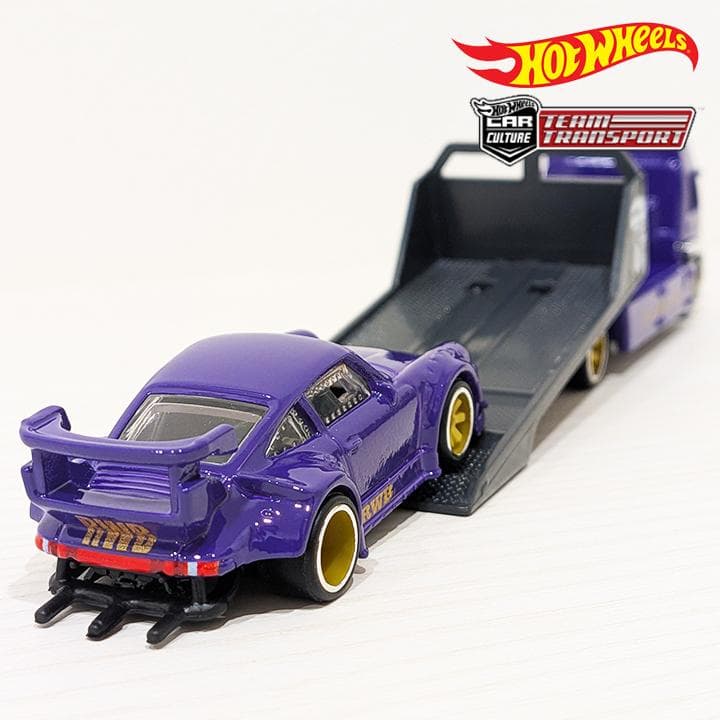 ホットウィール　ポルシェ930 RWB・エアロリフトセット　開封済み