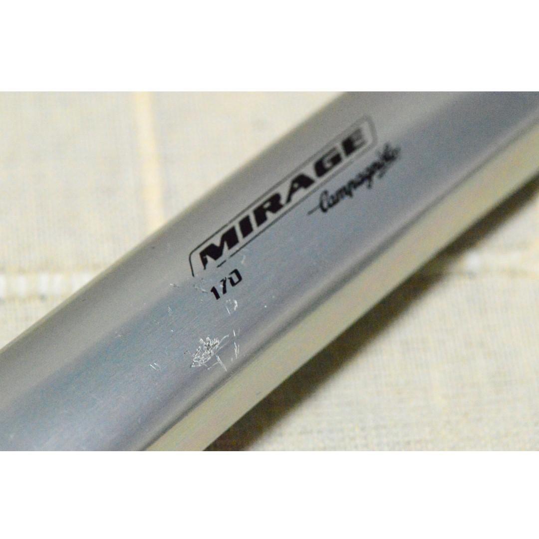 03 CAMPAGNOLO MIRAGE CRANKSET 53×39 170