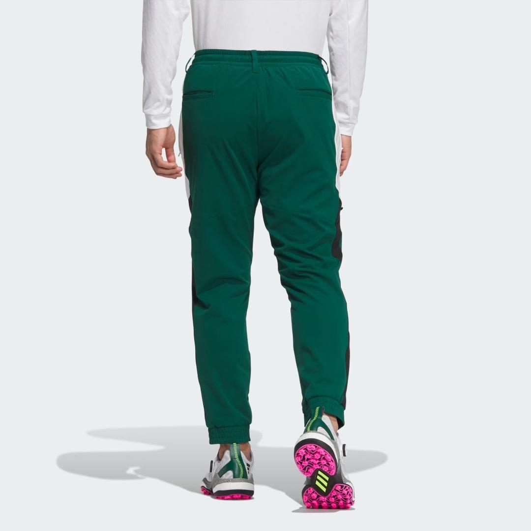 【85】秋冬 定価14,300円 アディダス ゴルフ ジョガーパンツ 緑