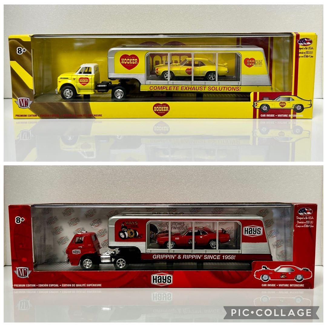 ロビー1/64 M2製 シボレーC60Truck & ダッジL600COE