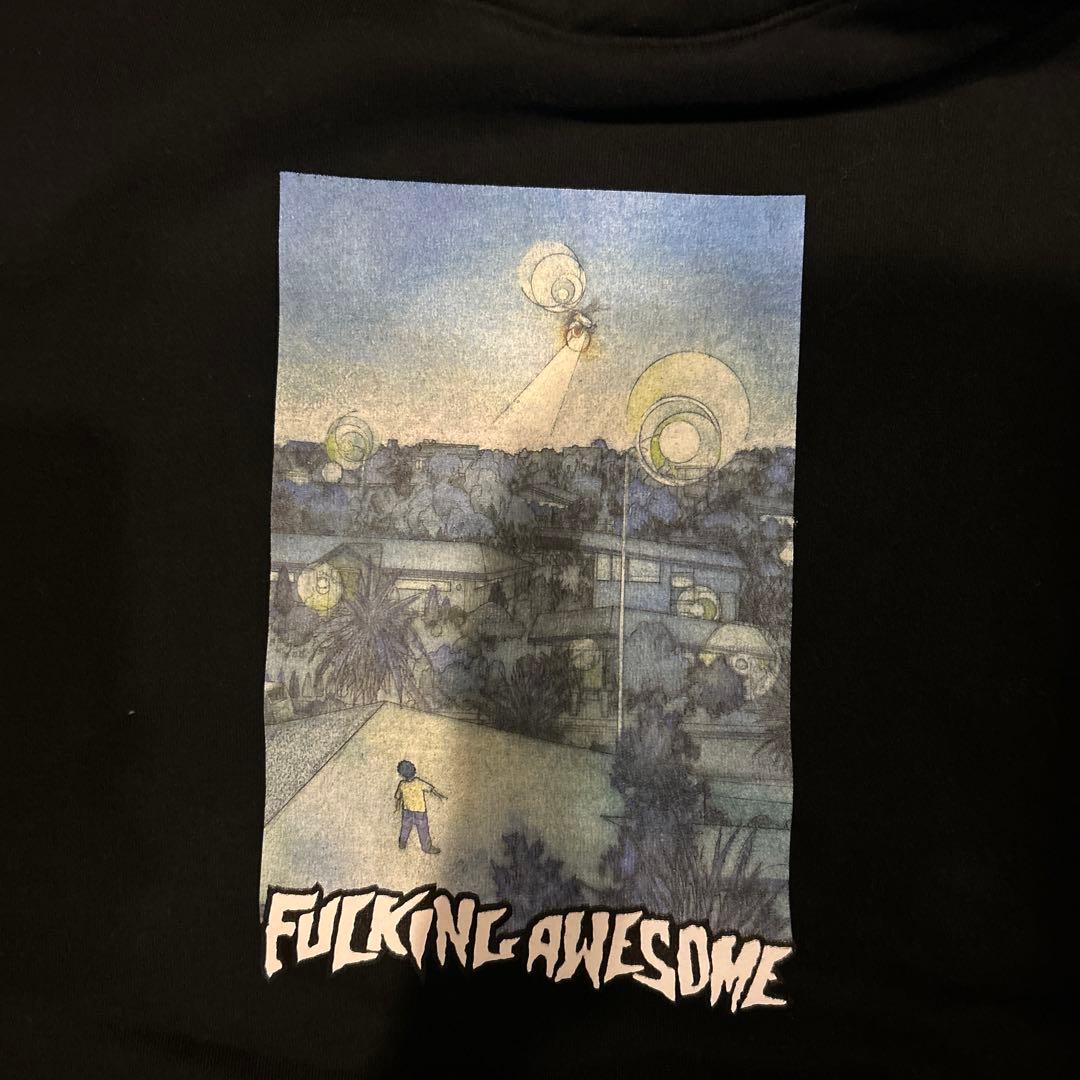 FUCKING AWESOME パーカー ブラック