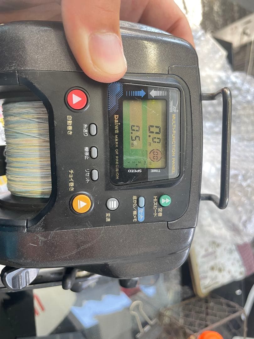 ダイワ　Daiwa SS60 電動リール 糸付き　コード付き