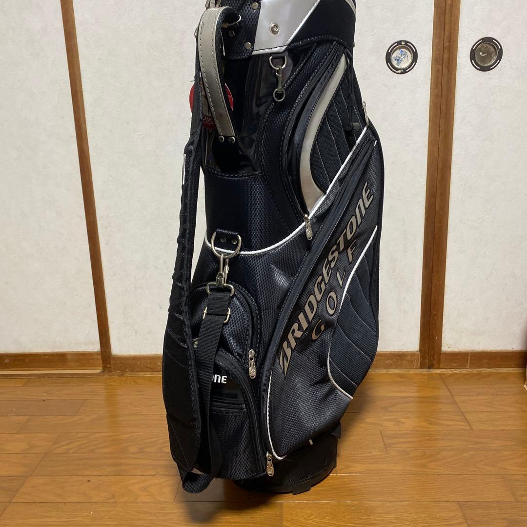BRIDGESTONE ゴルフバッグ キャディバッグ ブラック完売品‼️