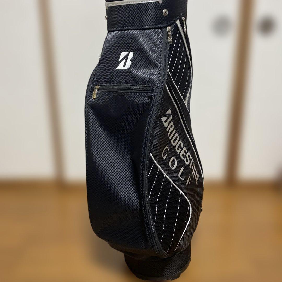 BRIDGESTONE ゴルフバッグ キャディバッグ ブラック完売品‼️