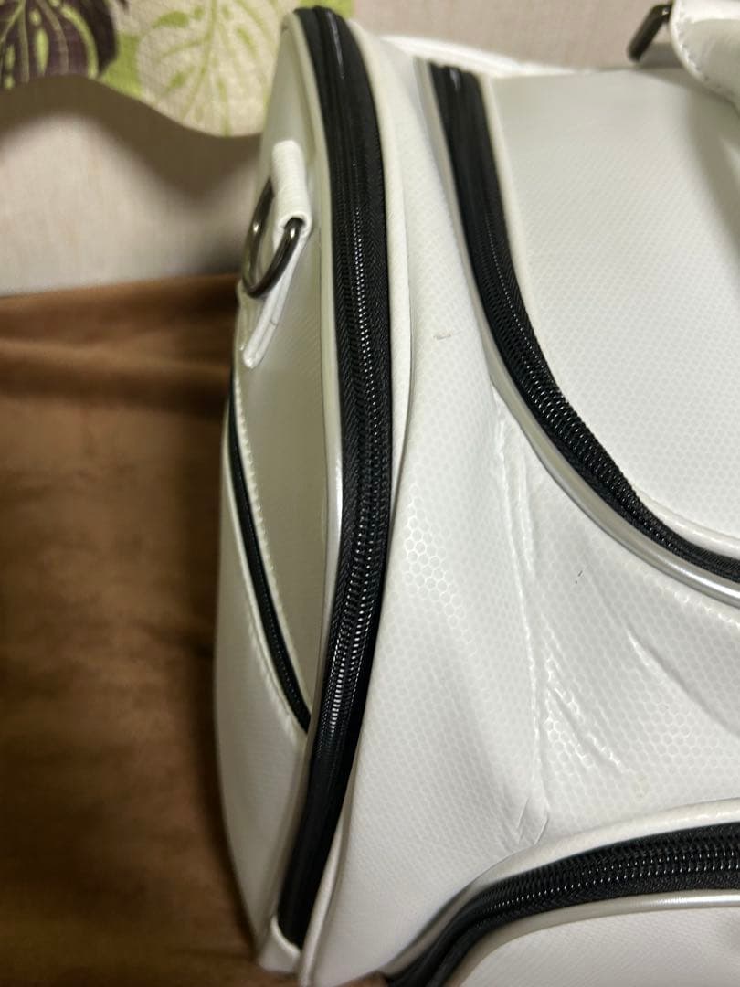 水戸【Lecoqsportif】ルコック ゴルフ ボストンバッグ ホワイト