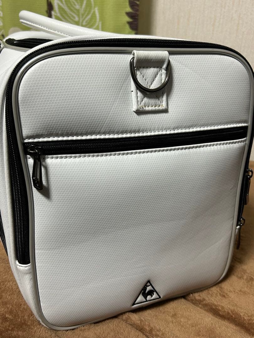 水戸【Lecoqsportif】ルコック ゴルフ ボストンバッグ ホワイト