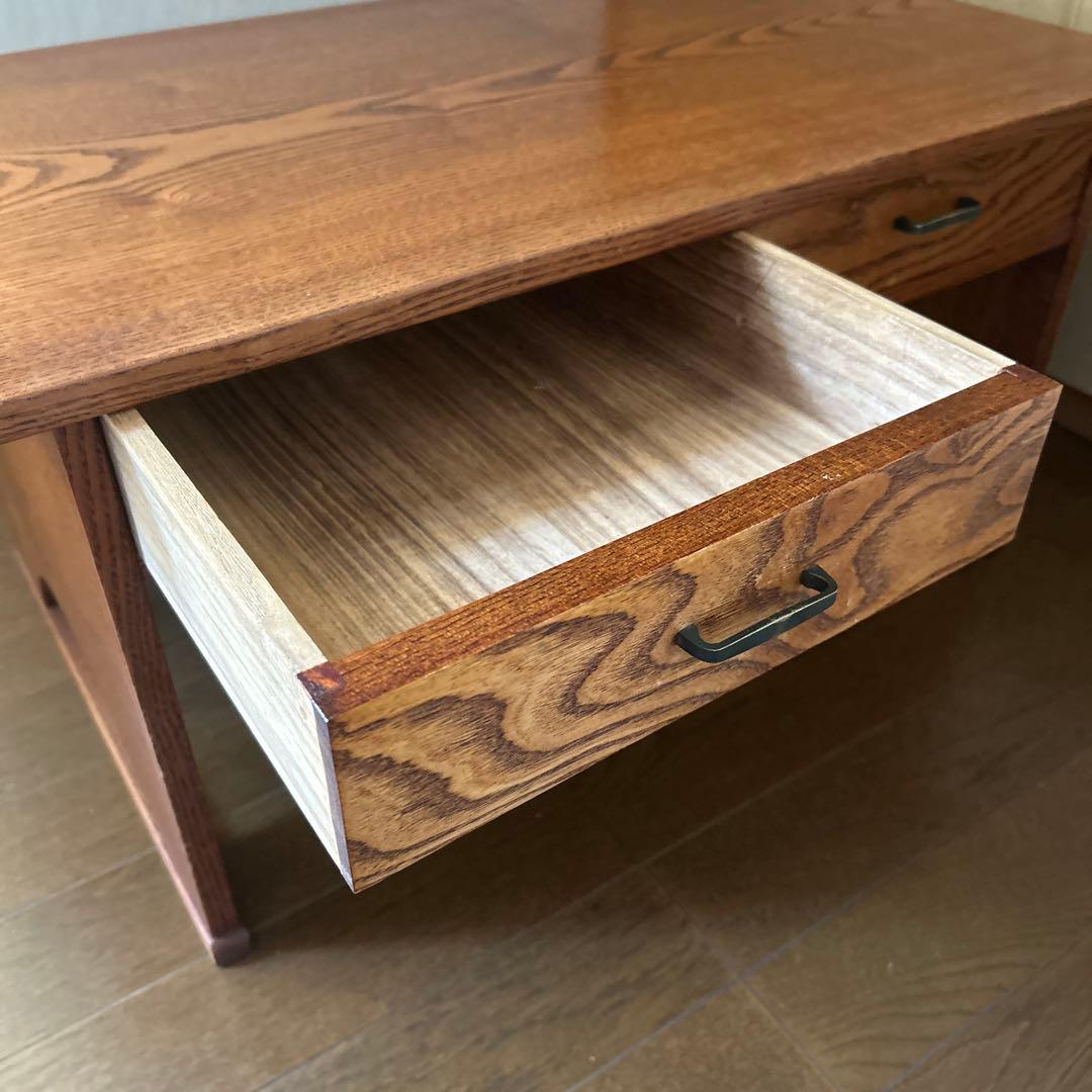美品　和風文机 引き出し付き