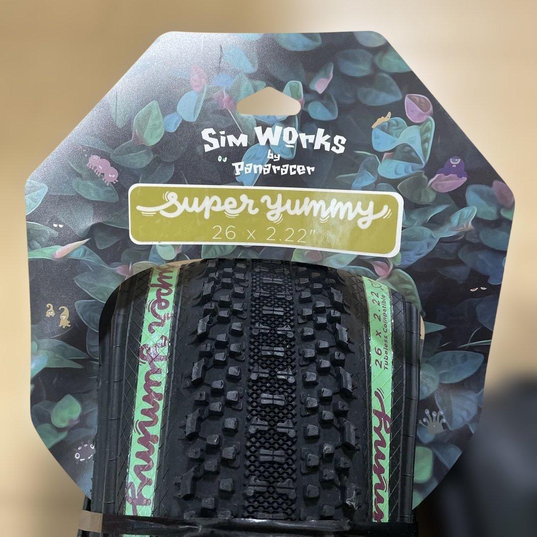 Sim Works Super Yummy 26 x 2.22 タイヤ 2本組