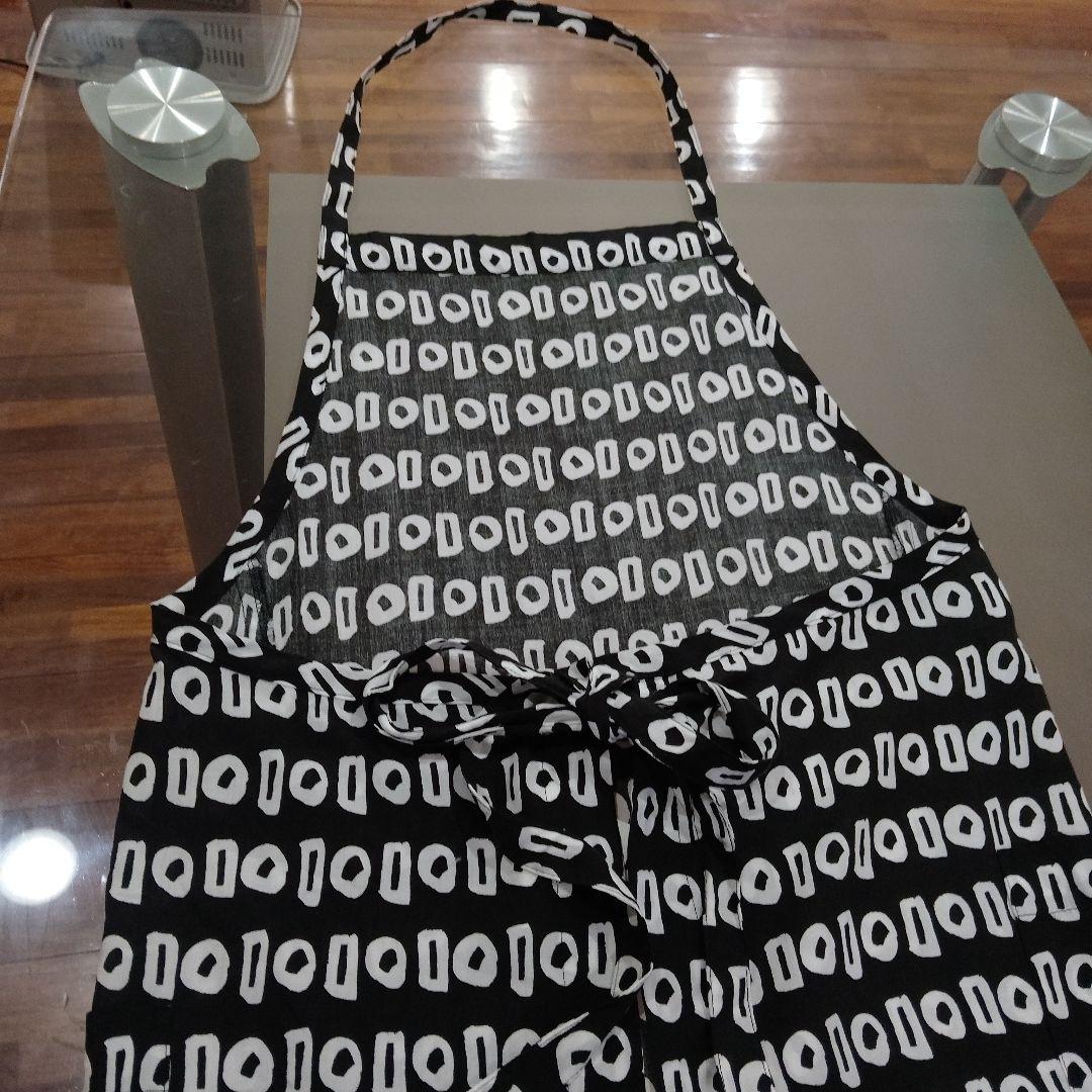 値下げ❣️美品❣️COMME des GARCONS 円形模様のロングエプロン