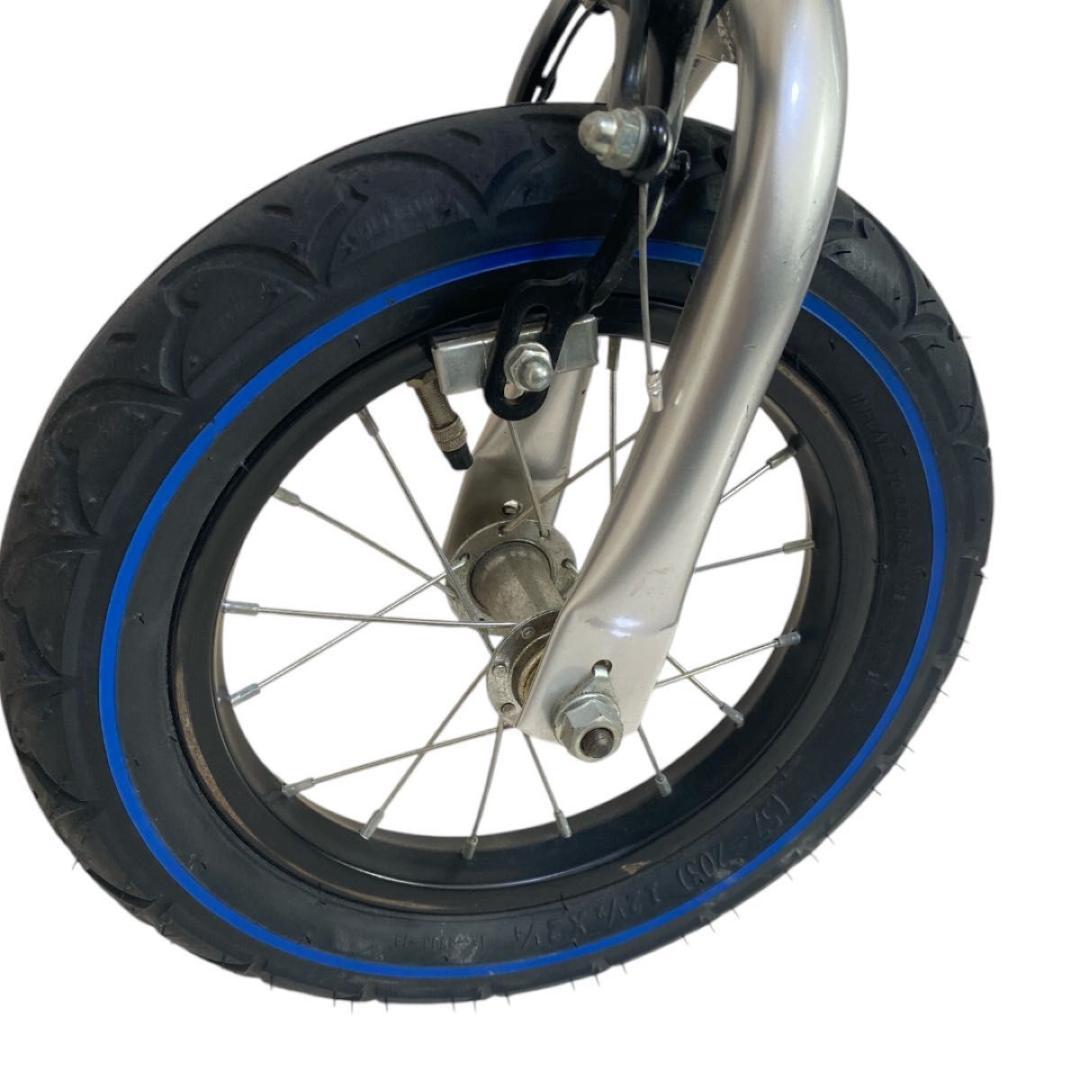【人気】Henshin へんしんバイク　幼児用自転車 キッズ　青　12インチ