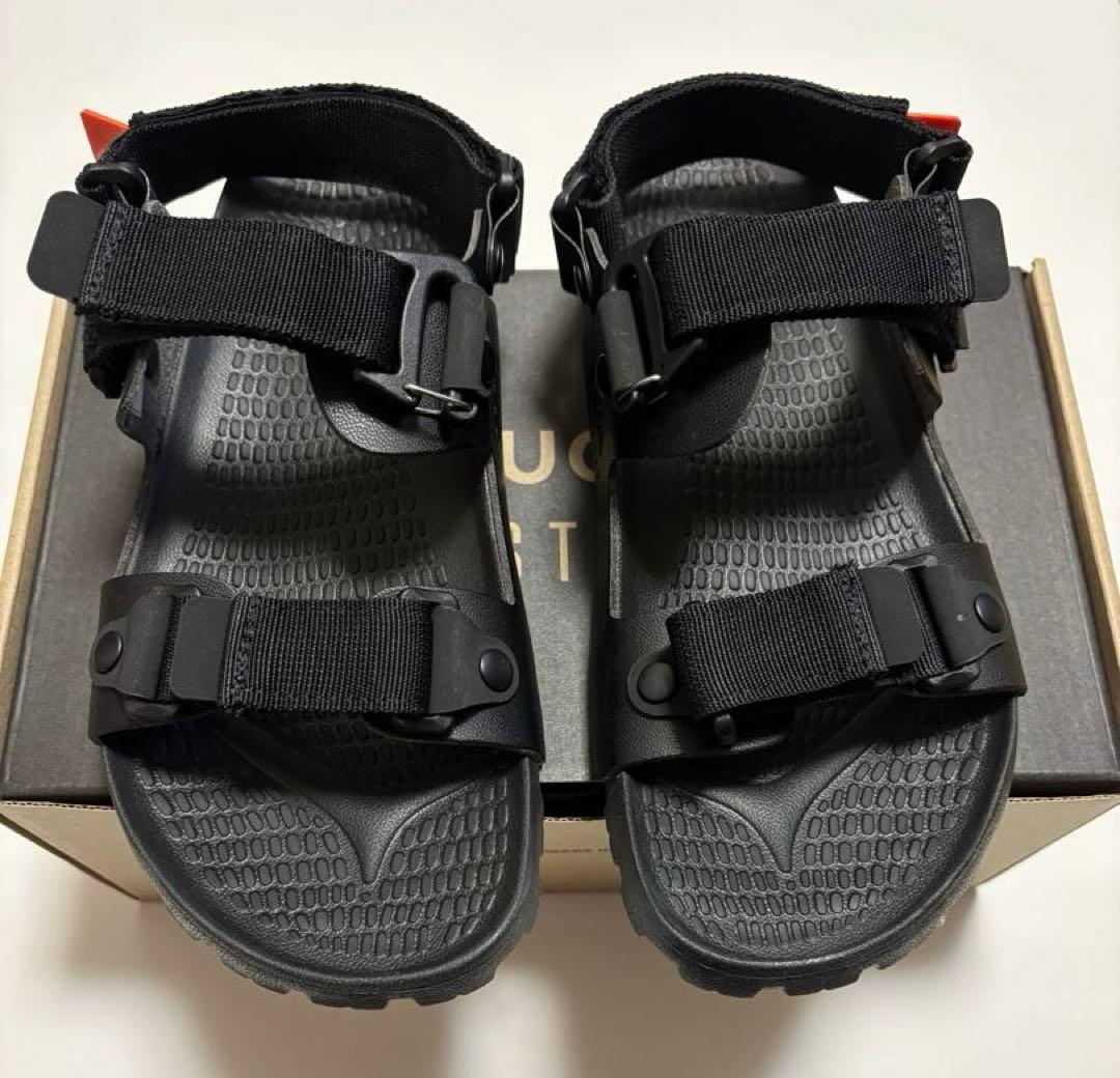 値下げQUOC×Restrap Sandal ブラックEU40