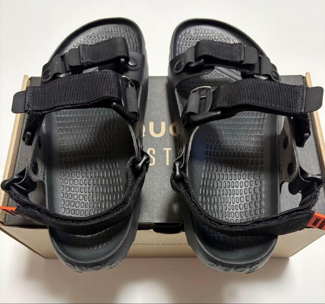 値下げQUOC×Restrap Sandal ブラックEU40