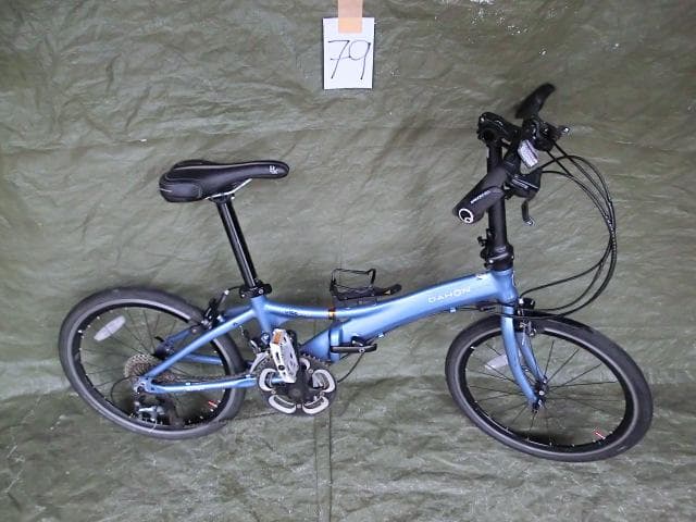 79：DAHON Vise EVO 折畳時転車　ジャンク　引取限定：埼玉県所沢市