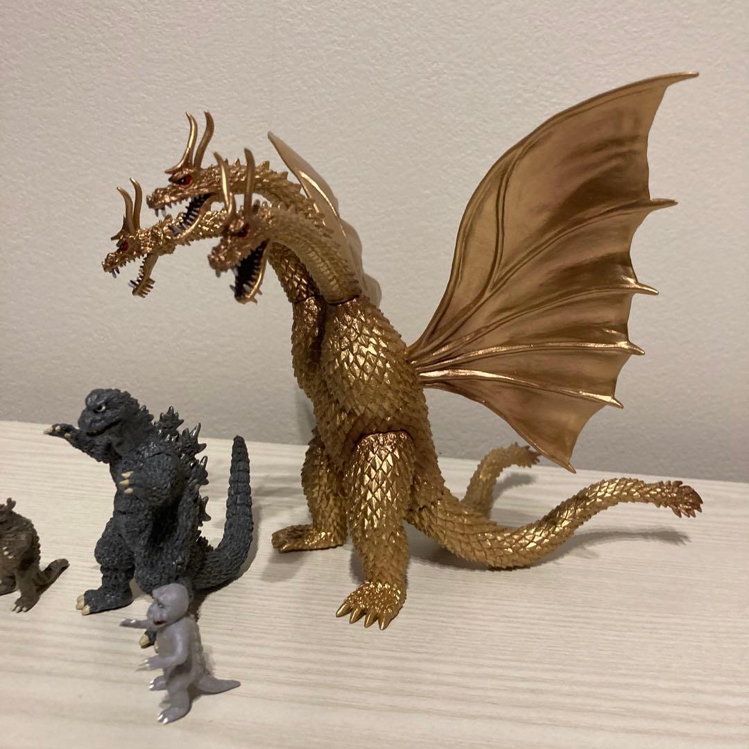 東宝怪獣コレクション ゴジラ、ミニラ、バラゴン、キングギドラ