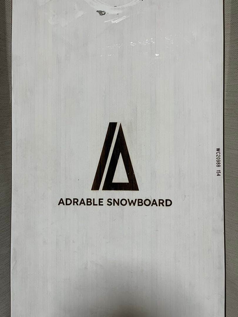 スノーボード　ADRAABLE BOARD ホワイト