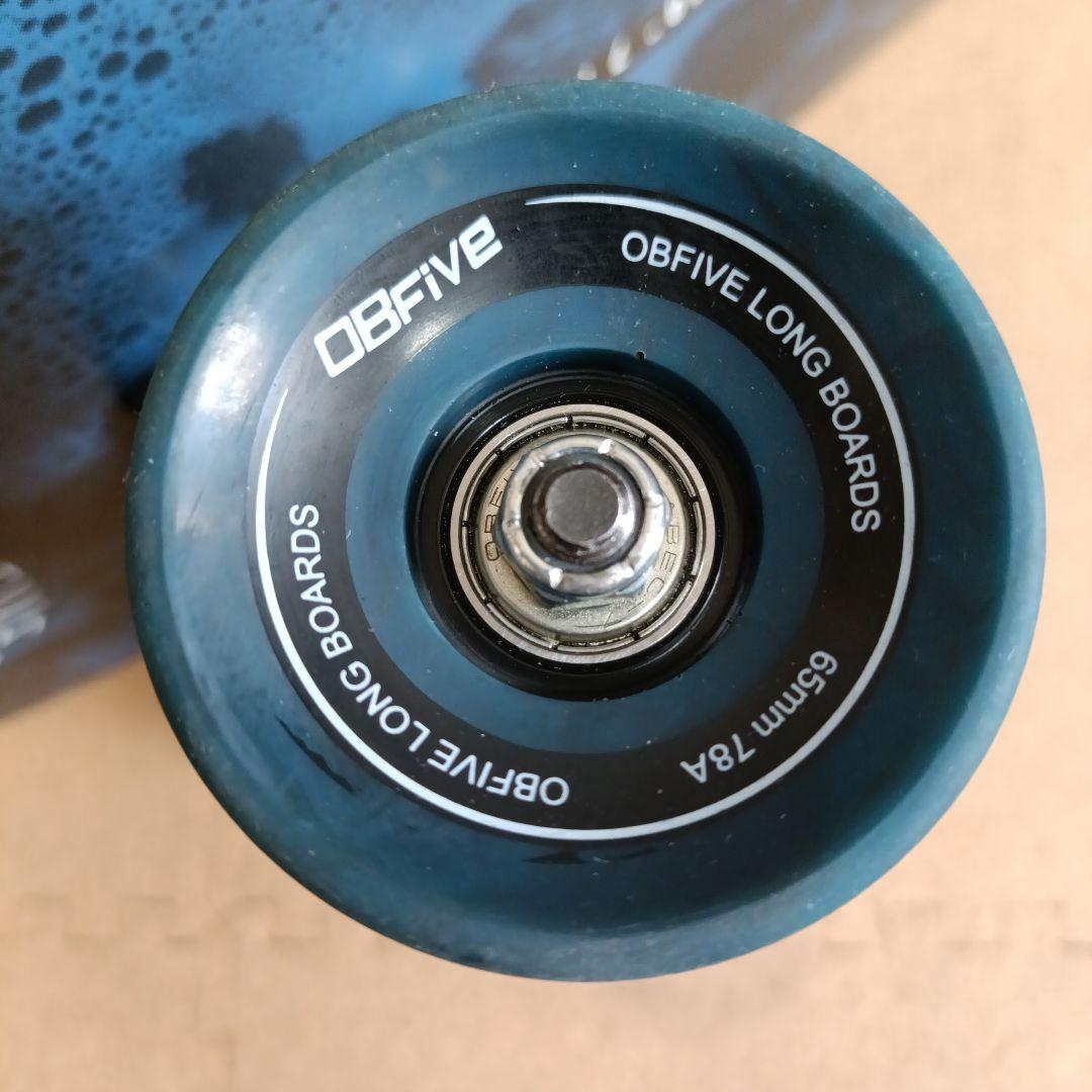OB FIVE　Foam Ball サーフスケート 31㌅　ブルーカモ　美品！