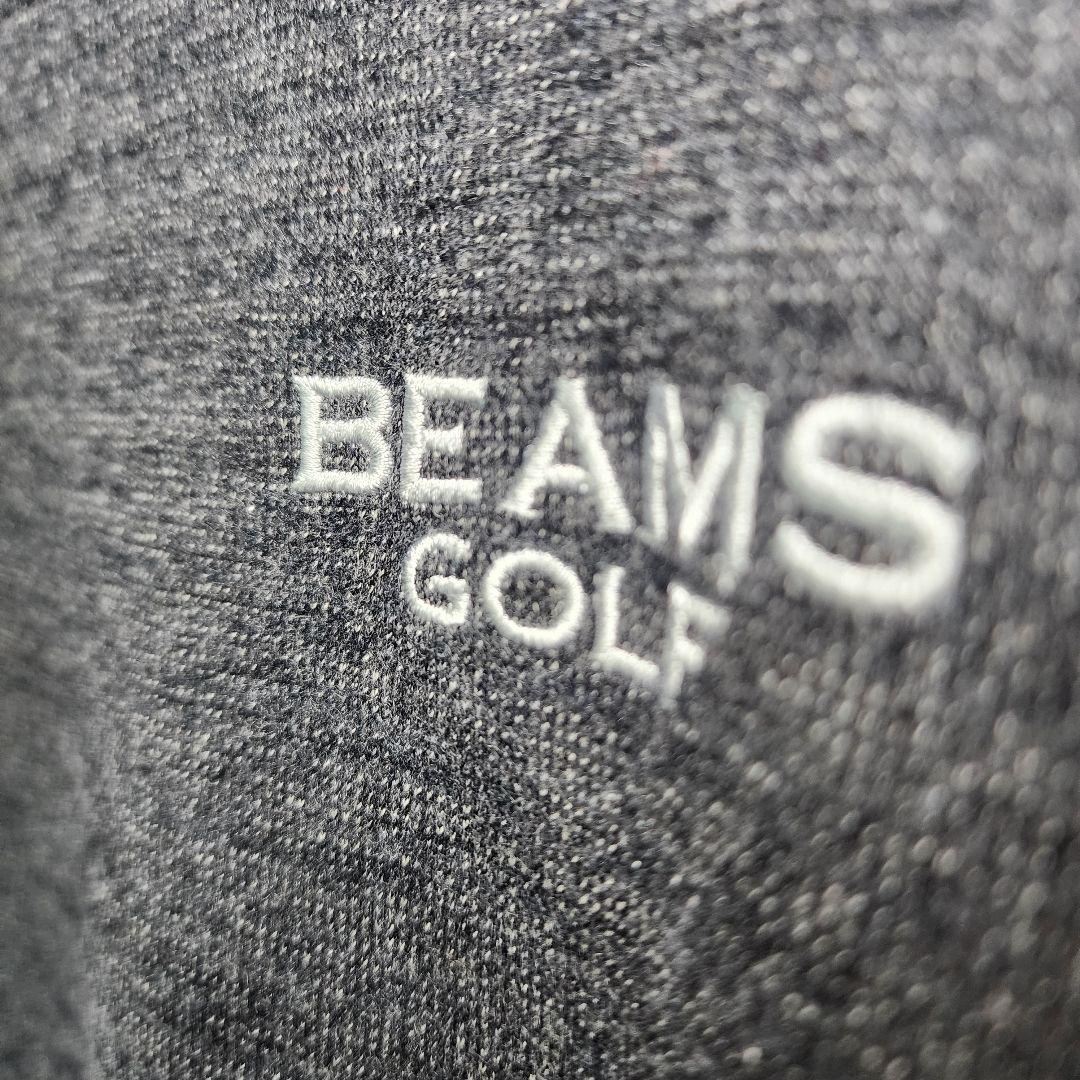 【良品】ビームスゴルフ BEAMS GOLF 長袖ニットモックネックシャツ L