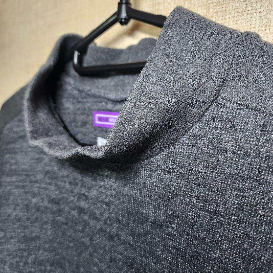 【良品】ビームスゴルフ BEAMS GOLF 長袖ニットモックネックシャツ L