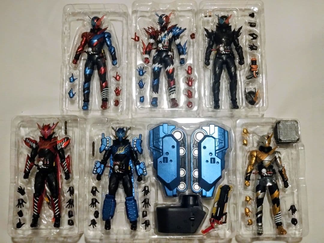 仮面ライダービルド 6体セット