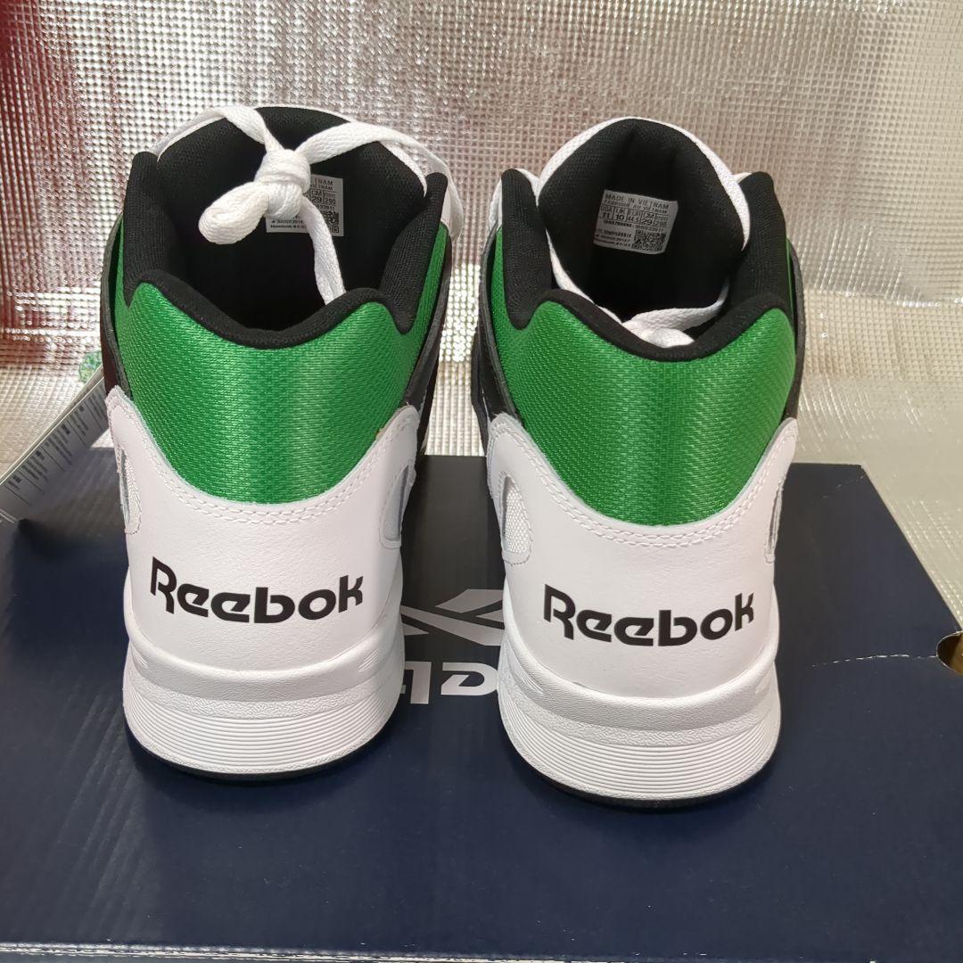 Reebok バスケットボールシューズ ホワイト/グリーン