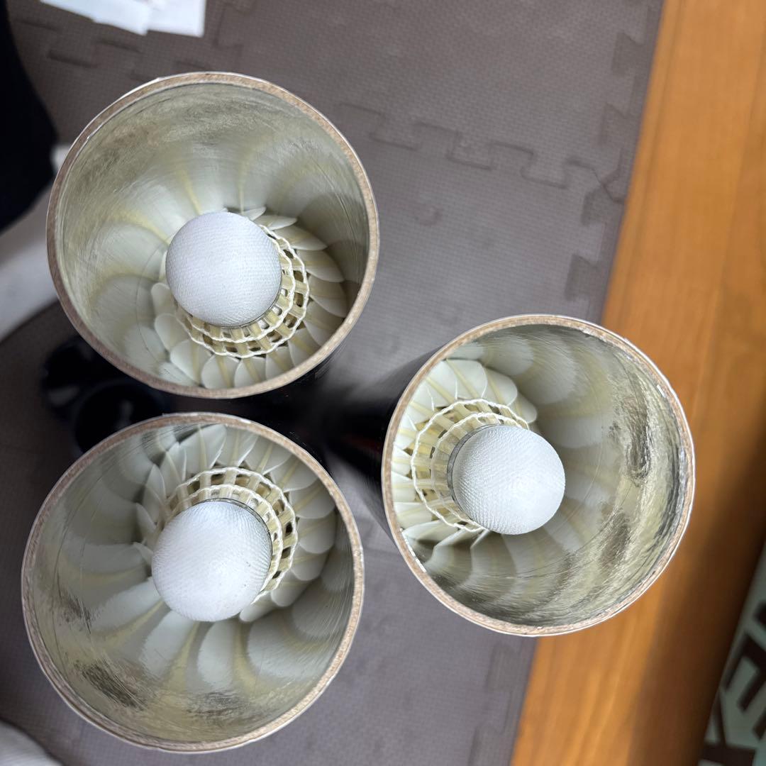 THOMAS CUP ソフトタイプシャトル 3本セット3番1つ　4番2つ