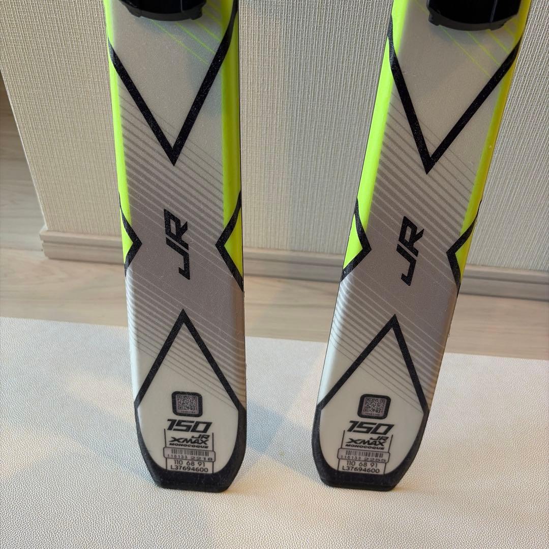 【150cm】Salomon X-Max スキー板 女性向け ジュニア向け
