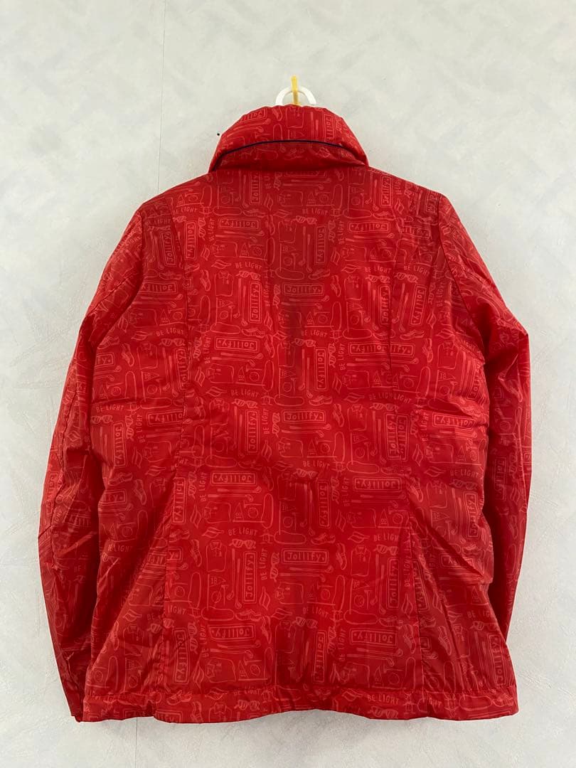 美品 Munsingwear ダウンジャケット サイズM 総柄 レディース 撥水
