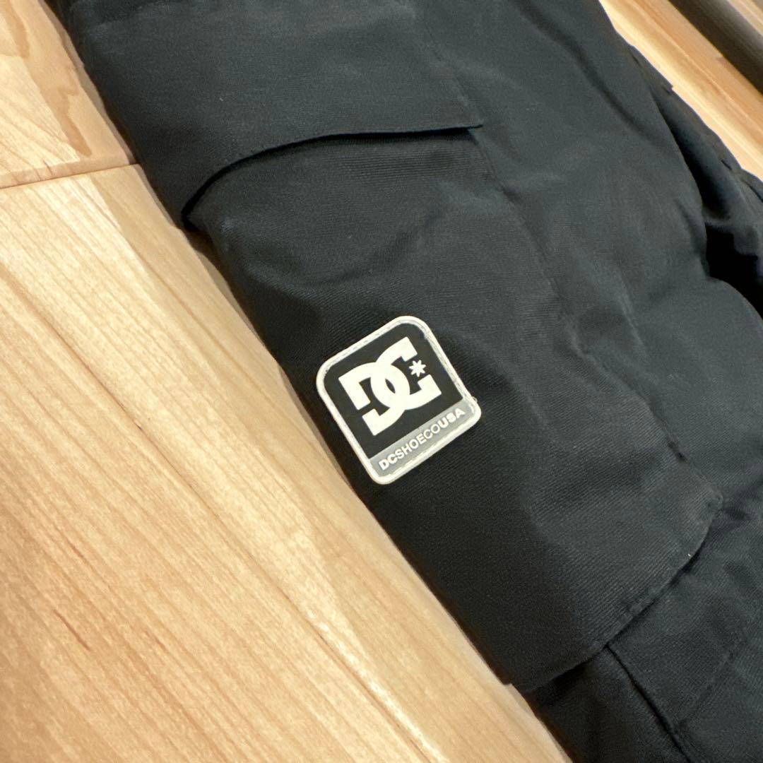 【ほぼ未使用】DC SHOES スノーボード用カーゴパンツ 黒150cmぐらい