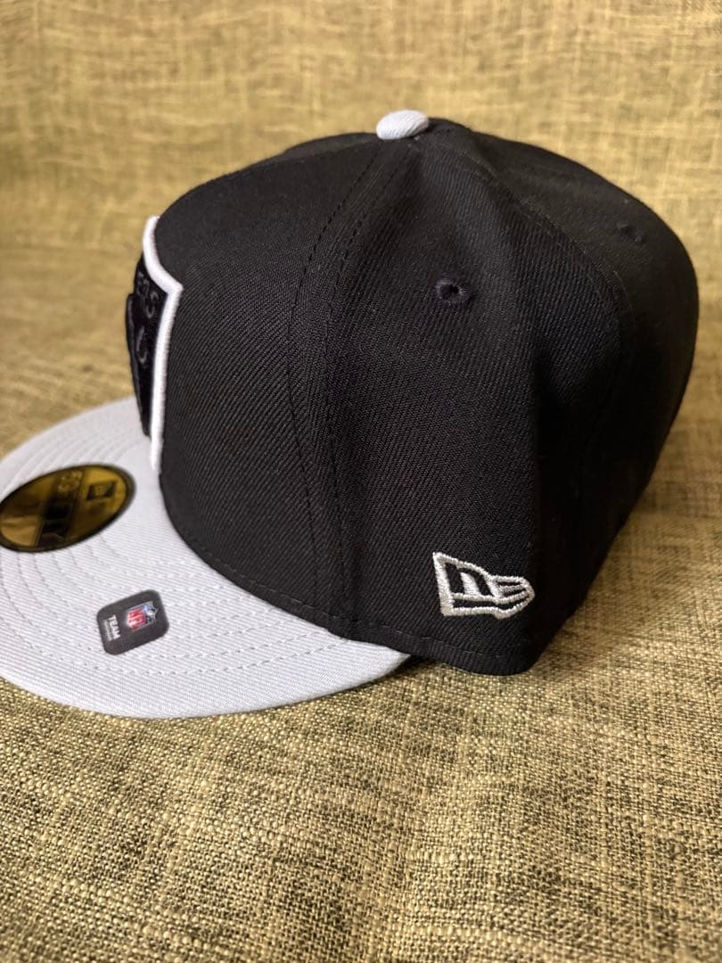新品　RAIDERS ブラック ソックス&キャップセット