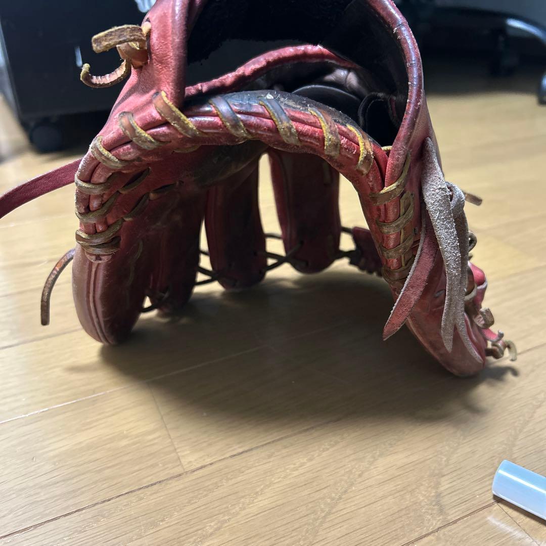 Wilson 硬式グローブ 赤