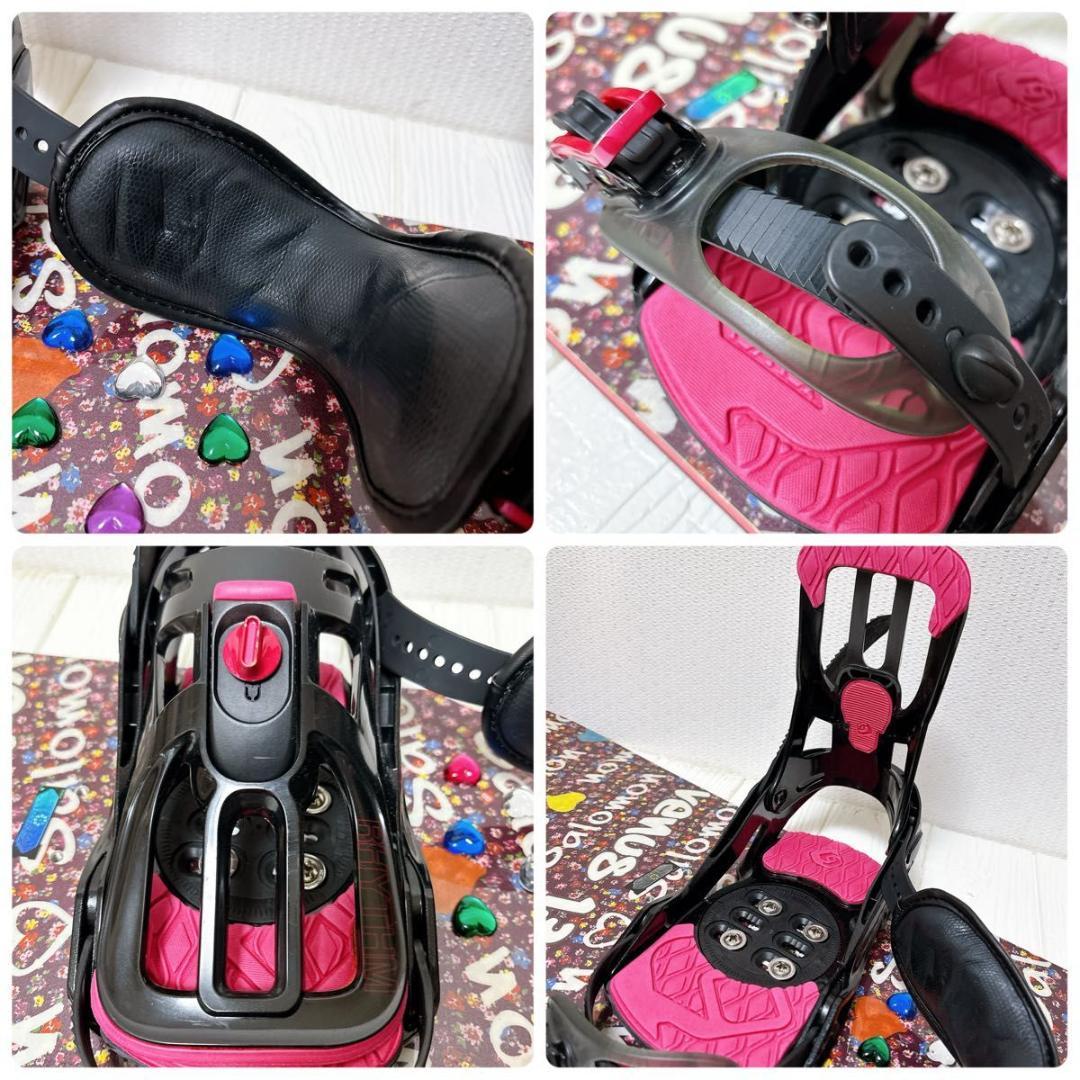サロモン レディース 初心者 139cm セット 女性 SALOMON 23.5