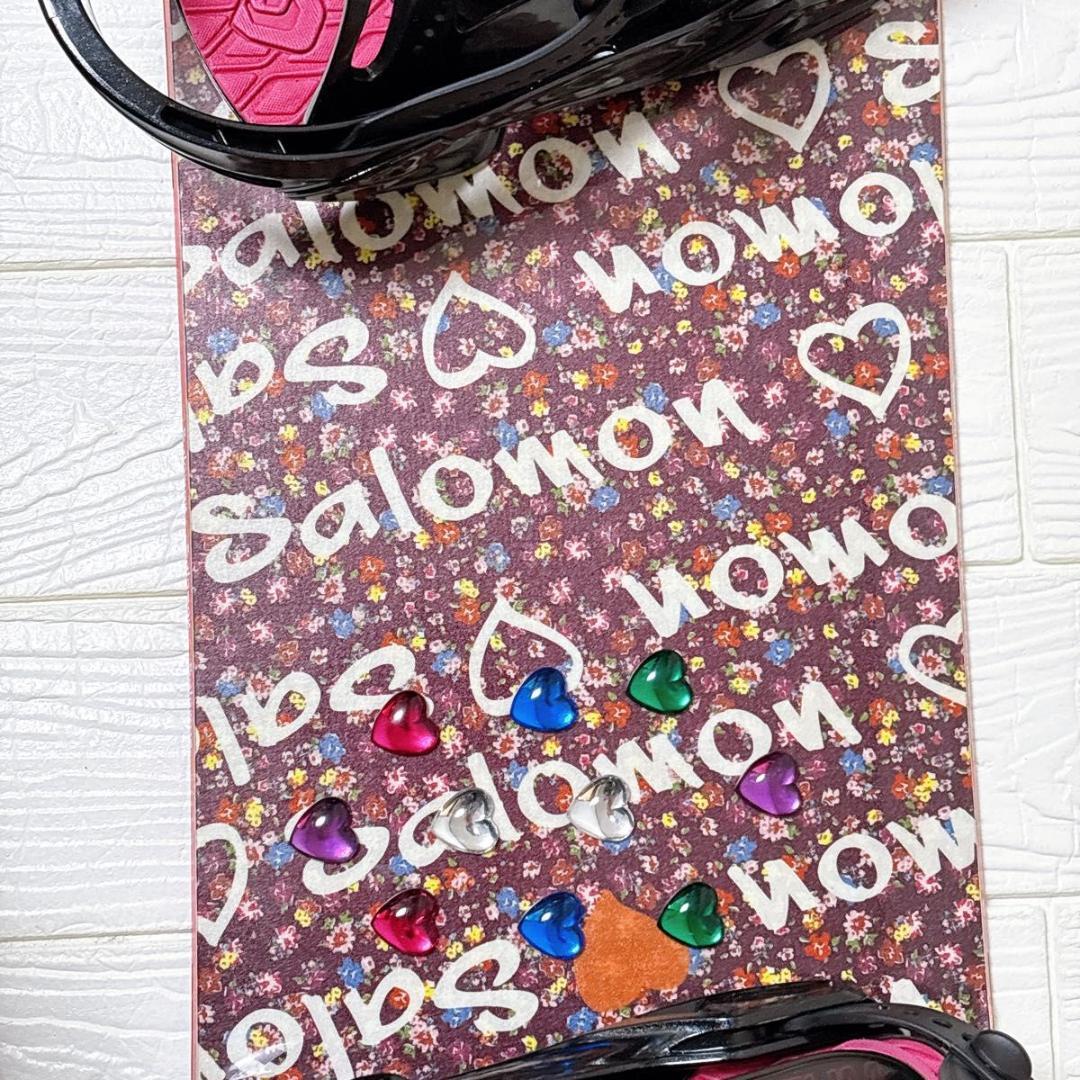 サロモン レディース 初心者 139cm セット 女性 SALOMON 23.5