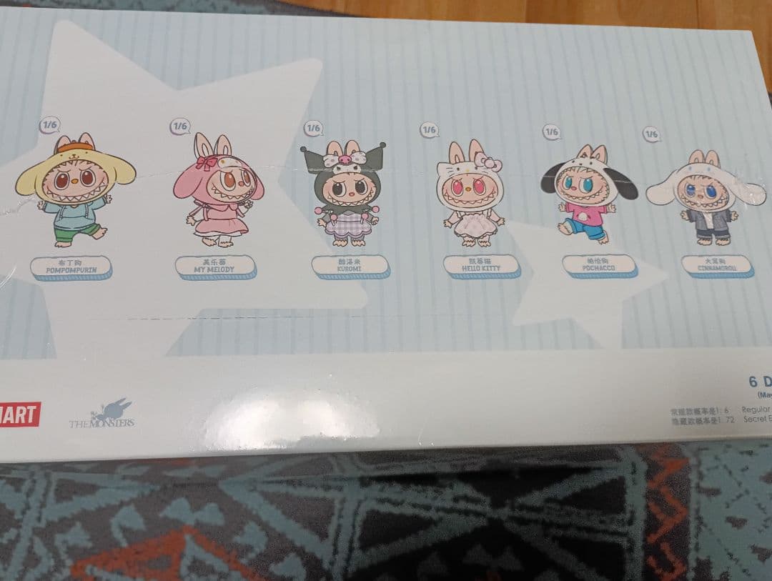 ポップマート　THE MONSTERS × Sanrio Characters