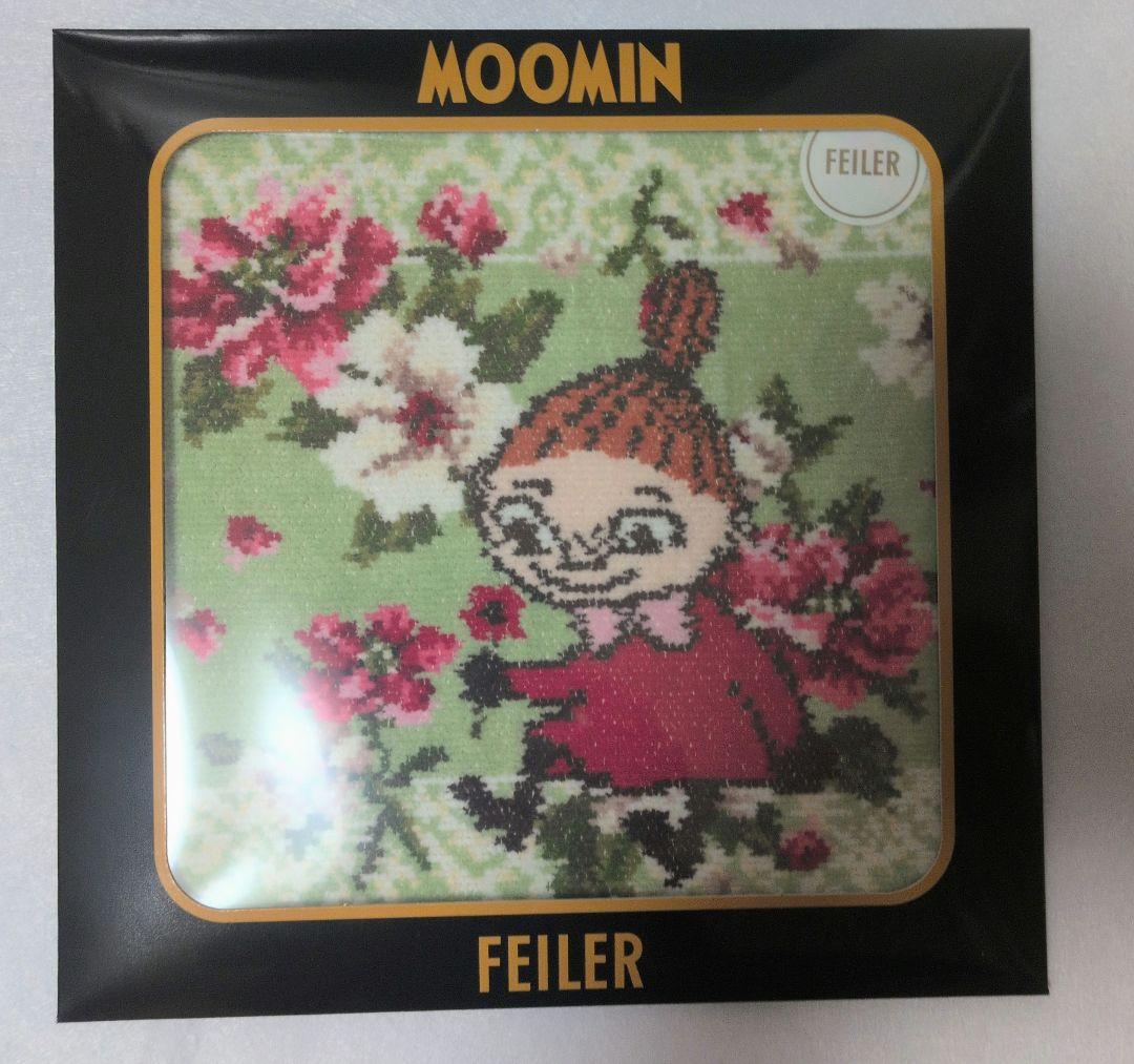 FEILER フェイラー ハンカチ ムーミン リトルミイ 2枚セット
