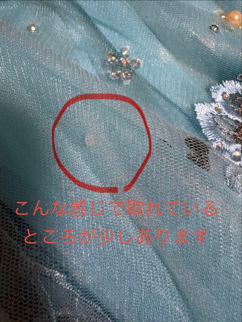 【たおたん】Hoyda ベリーダンス衣装　水色