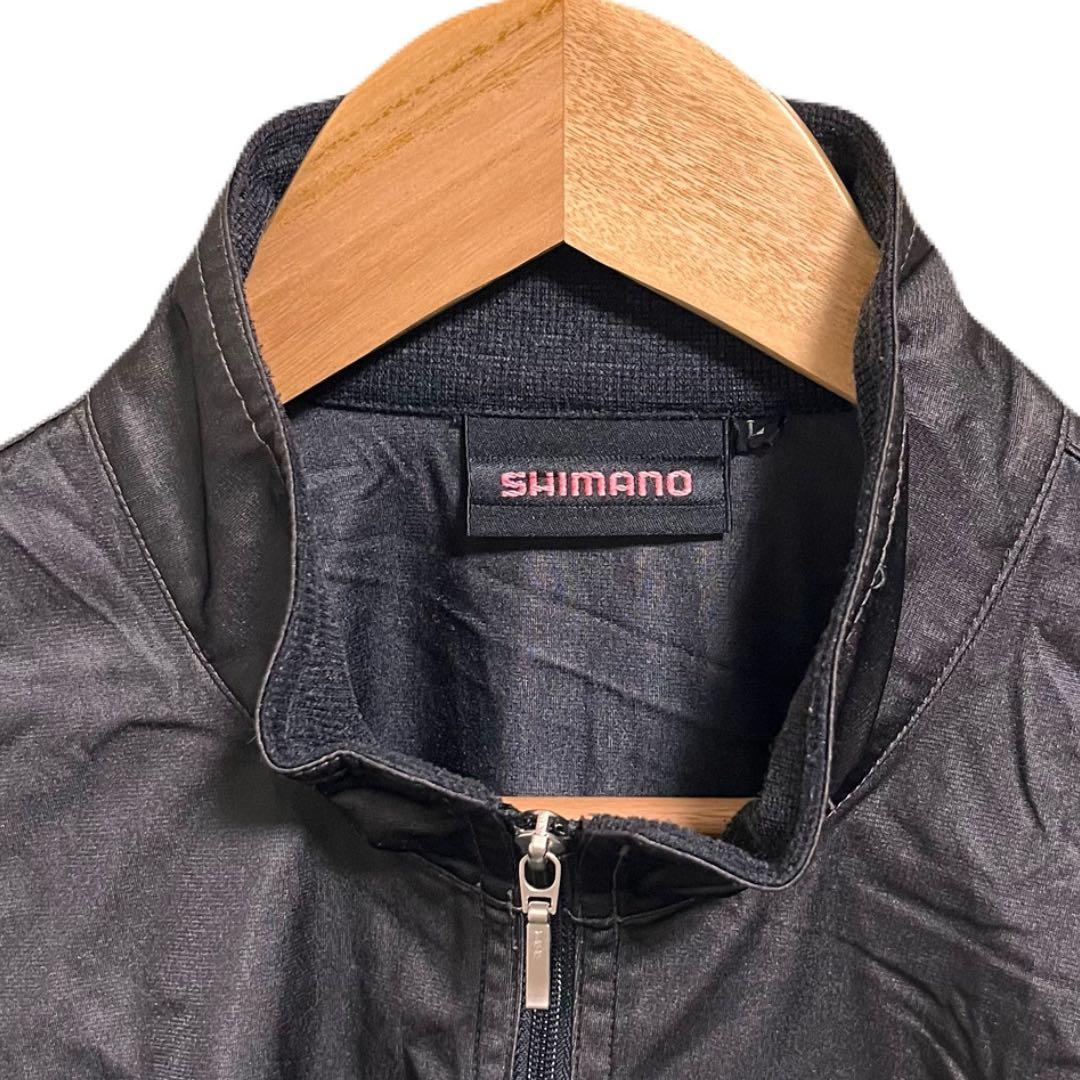 シマノ ゴア ウィンドストッパー シャツ L SH-053D 防風 透湿 磯釣り