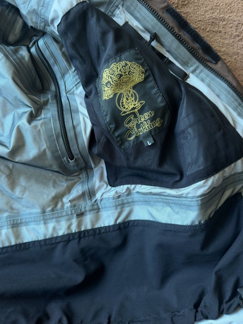 スノーボード GREEN CLOTHING HEAVY JACKET Lsize