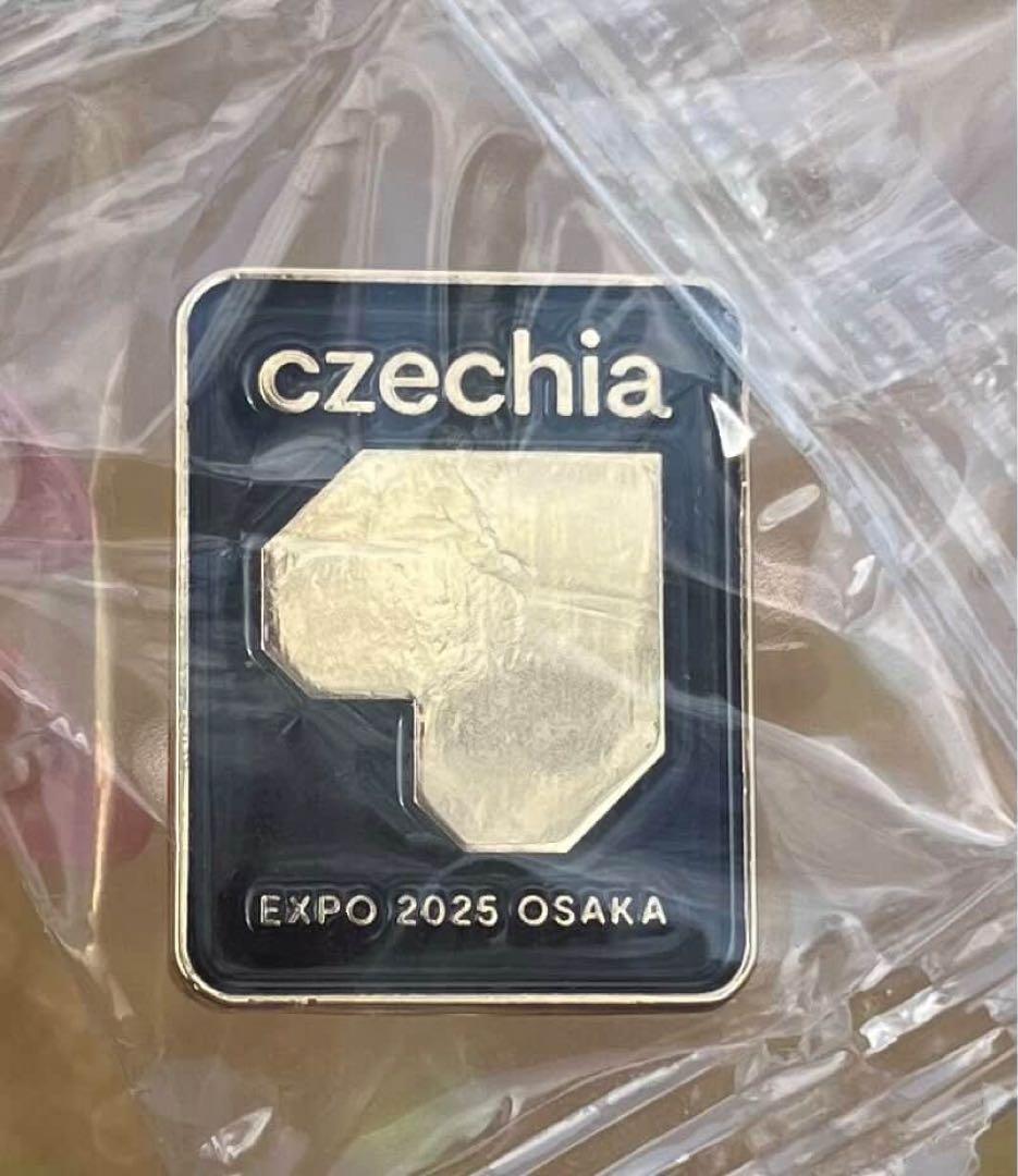 【非売品・新品未開封】Expo2025大阪万博 チェコパビリオン 公式ピンバッジ