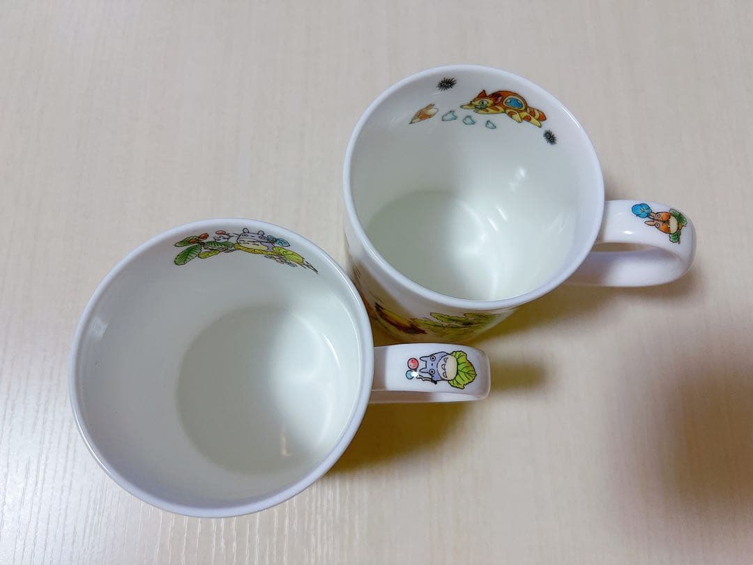 mkノリタケ トトロ おおいぬのふぐり がまずみ マグカップ 2個セット