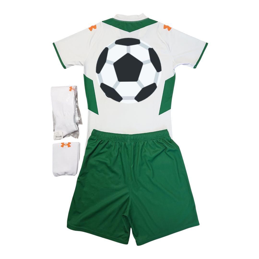 青森山田/サッカー アウェイユニフォームフルセット アンダーアーマー XLサイズ