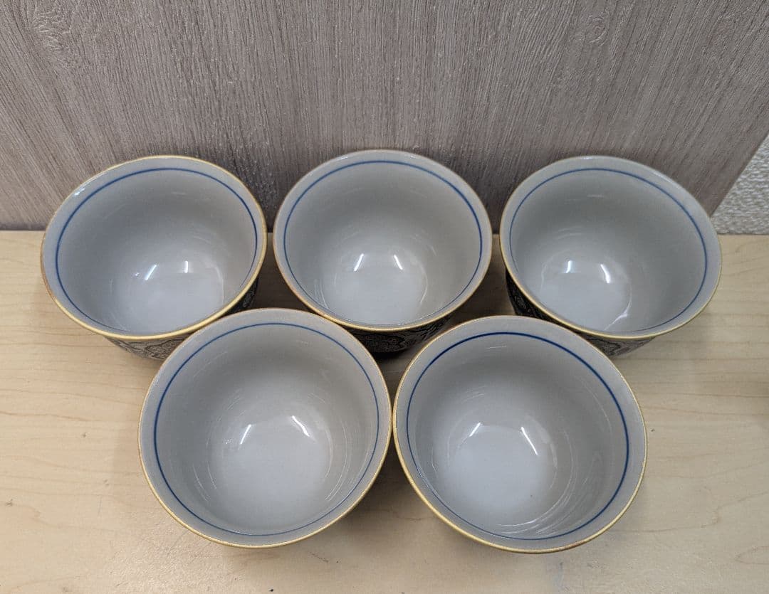 kanku　新品　エクレクティックカイカイパテルナの風　急須1点湯呑み5点