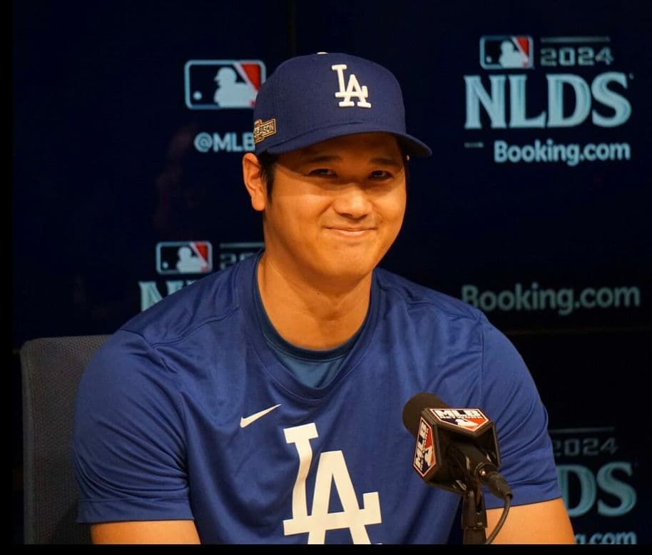 ドジャース大谷翔平選手着用NIKEナイキ Tシャツ ポストシーズン東京シリーズ