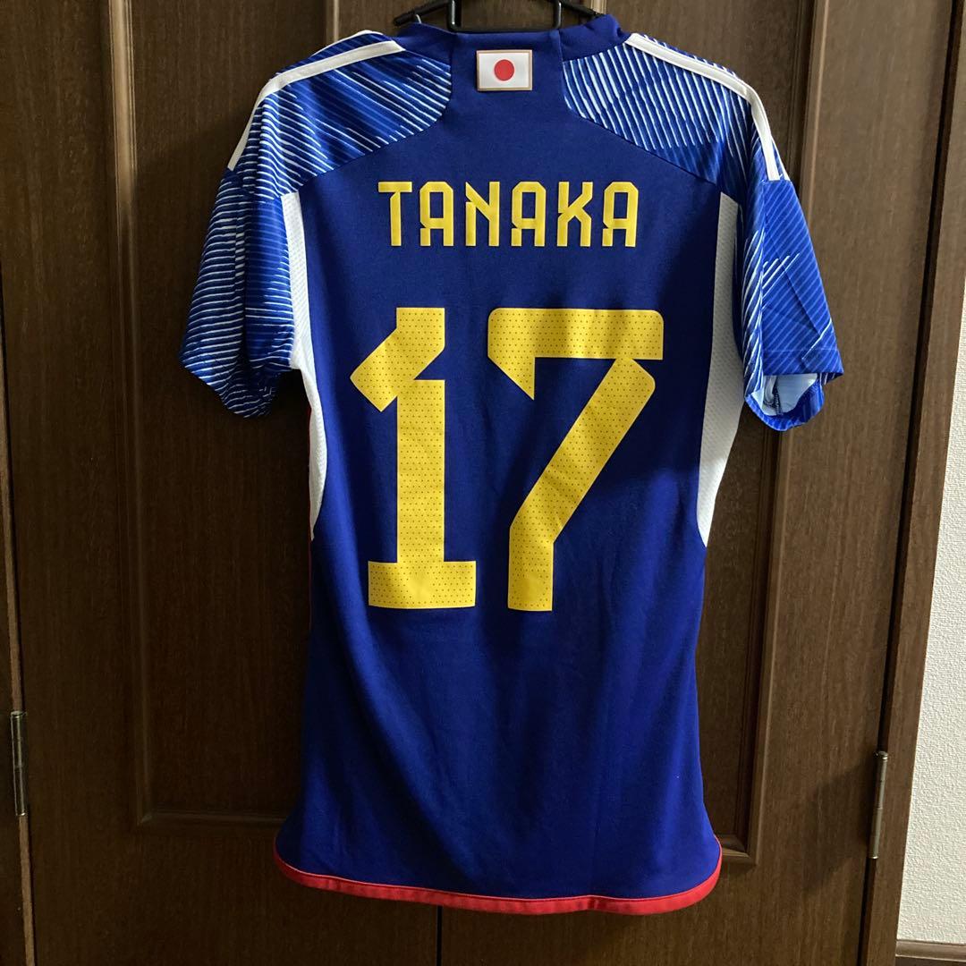 日本代表　2022年　田中碧　ワールドカップ　スペイン戦　ユニフォーム