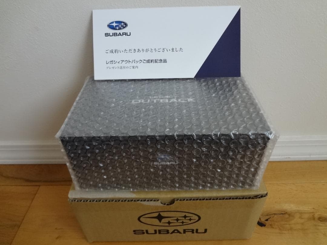 【未開封】SUBARU レガシィ アウトバック 新車購入特典 ミニカー 2台