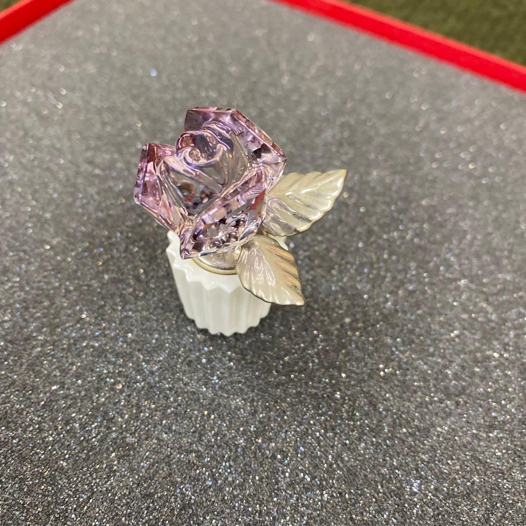 スワロフスキー　薔薇