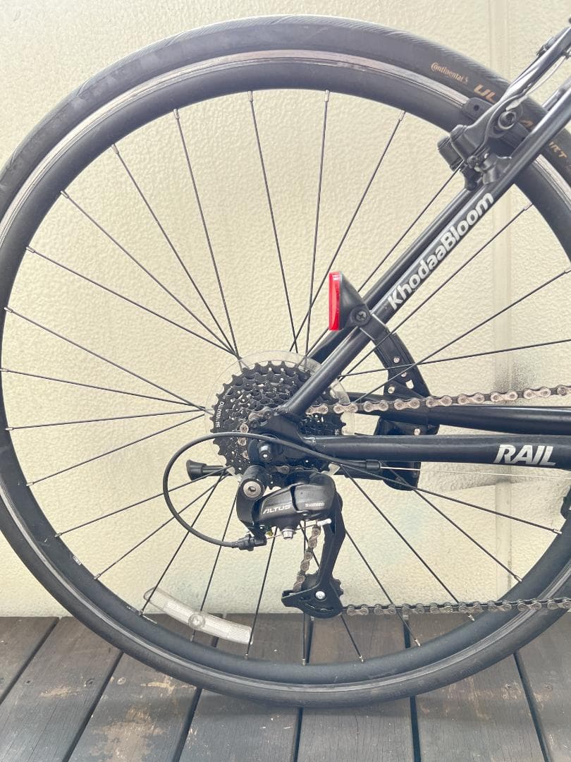 KHODAABLOOMクロスバイクRAIL L 440Mシマノ２４段変速引取専用