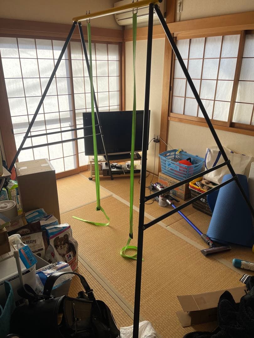 レッドロープ　トレーニング器具　健康器具　鉄棒