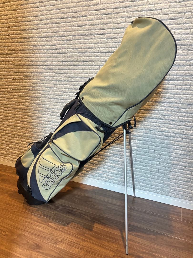 【美品】adidas アディダス キャディバッグ スタンド型 6分割