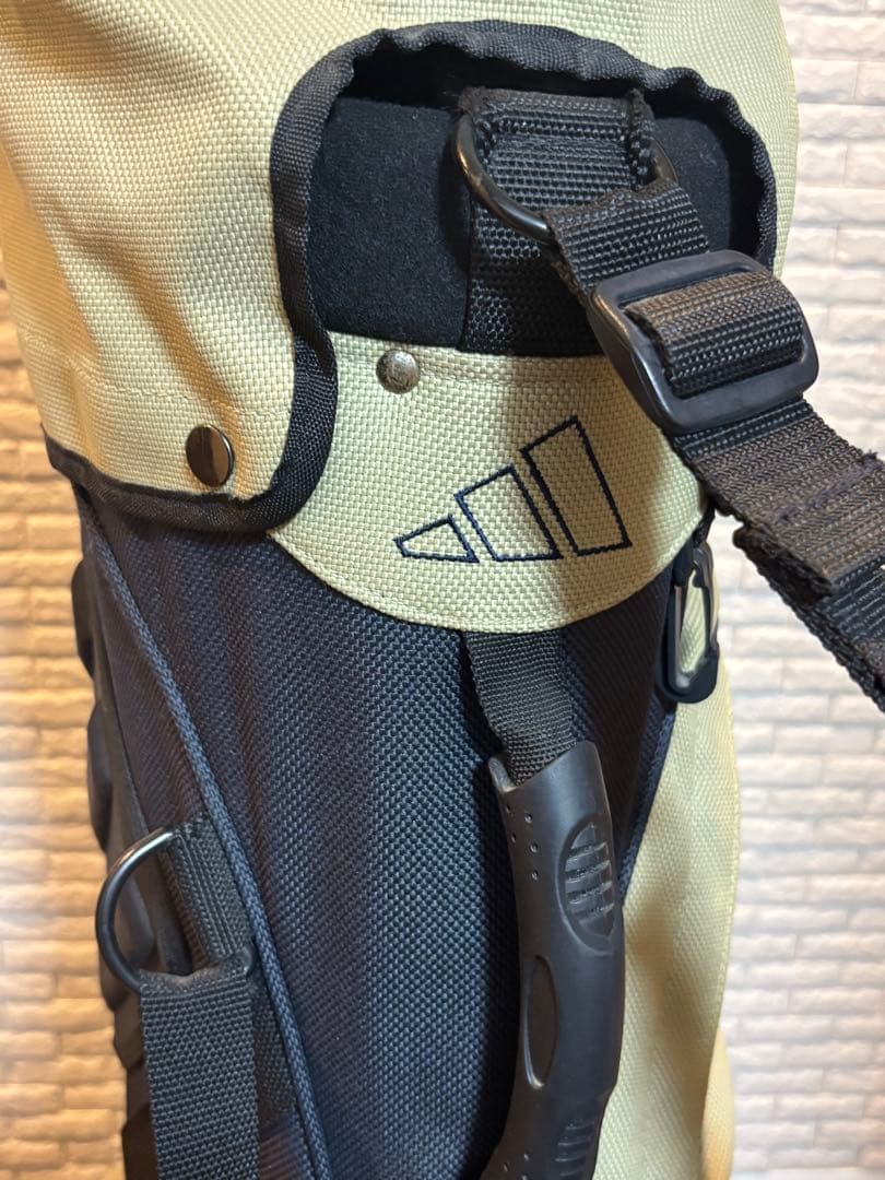 【美品】adidas アディダス キャディバッグ スタンド型 6分割