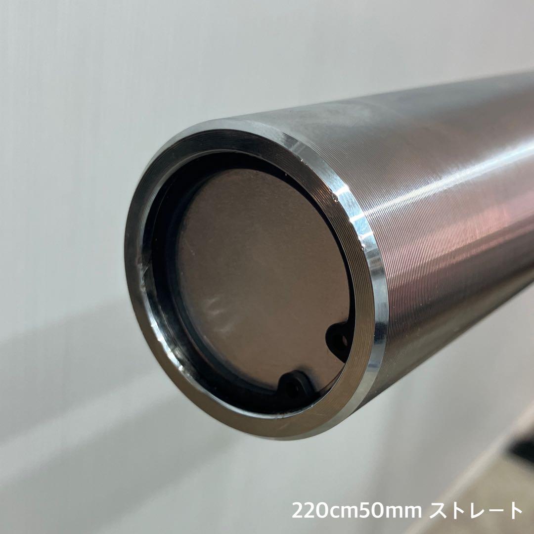 mac様★送料無料★耐荷重317kg 700lb 220cm 50mm バーベル
